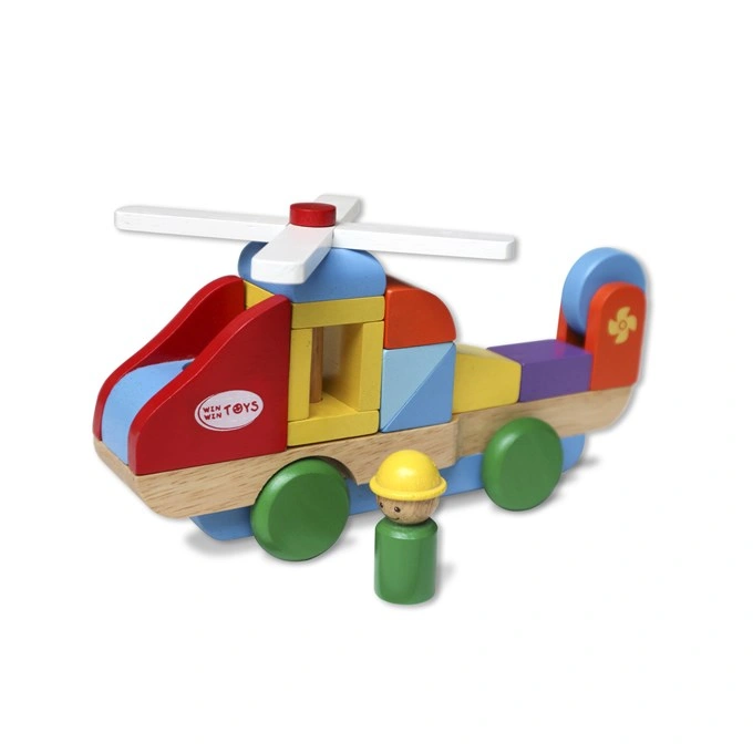 Đồ chơi lắp ráp trực thăng Winwintoys 65262 (9 chi tiết) 3