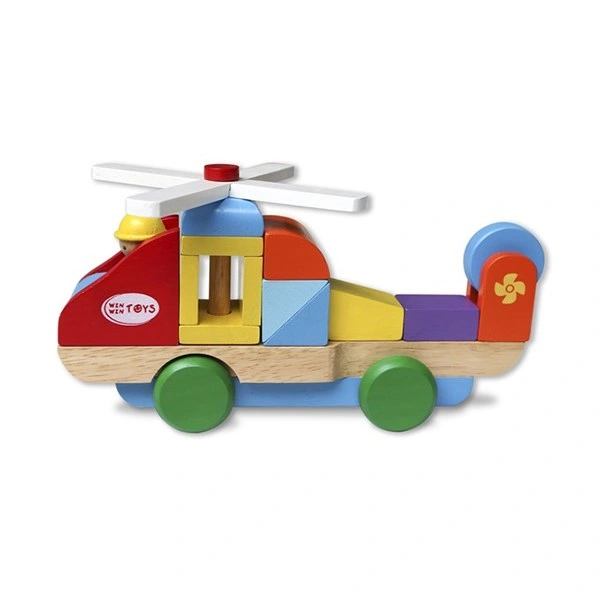 Đồ chơi lắp ráp trực thăng Winwintoys 65262 (9 chi tiết) 1
