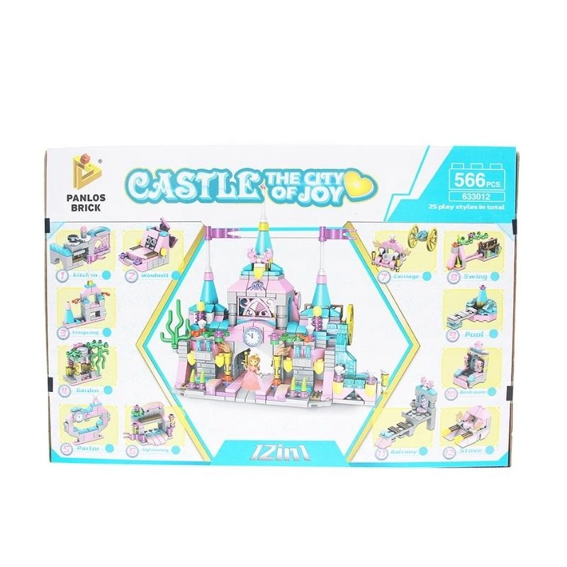 Bộ đồ chơi lắp ráp 12 trong 1 Panlos Brick 633012 (566 chi tiết) 3