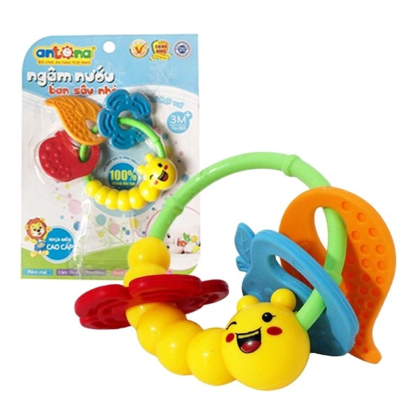 Đồ chơi ngậm nướu hình sâu Antona 1
