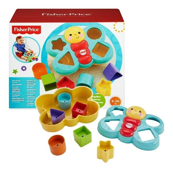 Đồ chơi nhận dạng hình khối chú bướm ngộ nghĩnh Fisher Price 19 CDC22 1