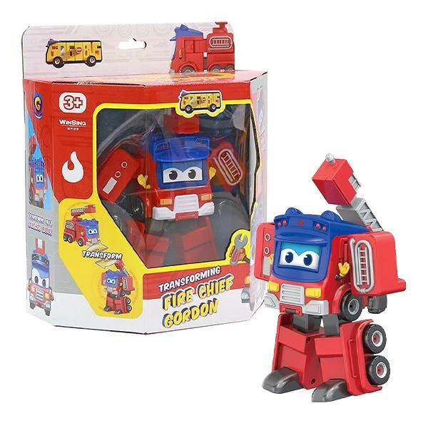 Đồ chơi robot biến hình cứu hỏa Gogo Bus YS3024B 1