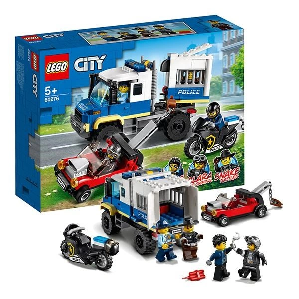 Đồ chơi lắp ráp xe cảnh sát vận chuyển tội phạm Lego City 60276 (244 chi tiết) 1