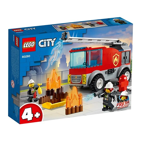 Đồ chơi lắp ráp xe thang chữa cháy Lego City 60280 (88 chi tiết) 1