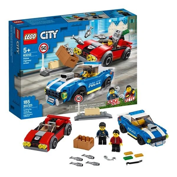 Đồ chơi lắp ráp truy đuổi trên cao tốc Lego Classic 60242 (185 chi tiết) 1