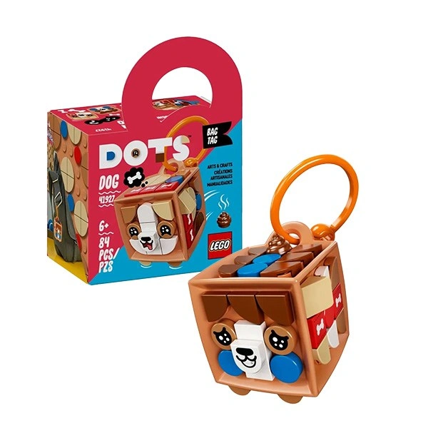 Đồ chơi lắp ráp phụ kiện móc khóa cún cưng Lego Dots 41927 (84 chi tiết) - Màu ngẫu nhiên 1
