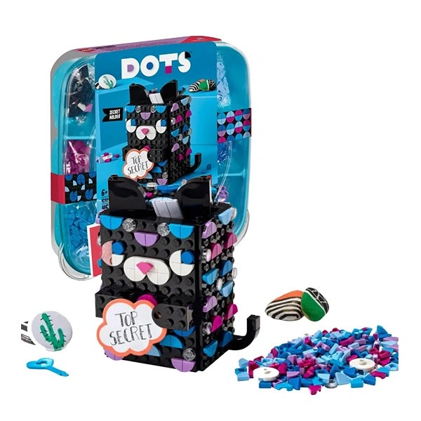 Đồ chơi lắp ráp phụ kiện mèo con bí ẩn Lego Dots 41924 (451 chi tiết) 1