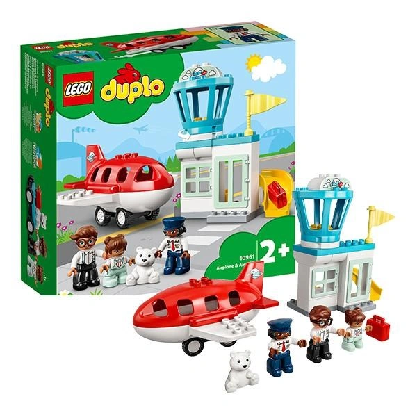 Đồ chơi lắp ráp sân bay cho bé Lego Duplo 10961 (28 chi tiết) 1