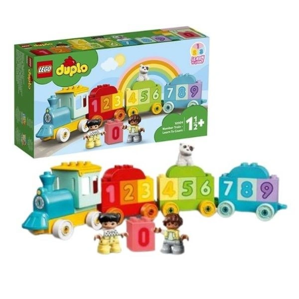 Đồ chơi lắp ráp tàu lửa học đếm số Lego Duplo 10954 (23 chi tiết) 1