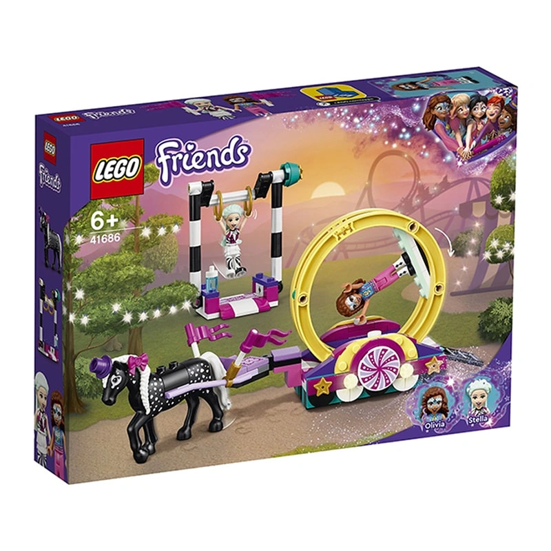 Đồ chơi lắp ráp buổi biểu diễn ảo thuật nhào lộn Lego Friends 41686 (223 chi tiết) 2