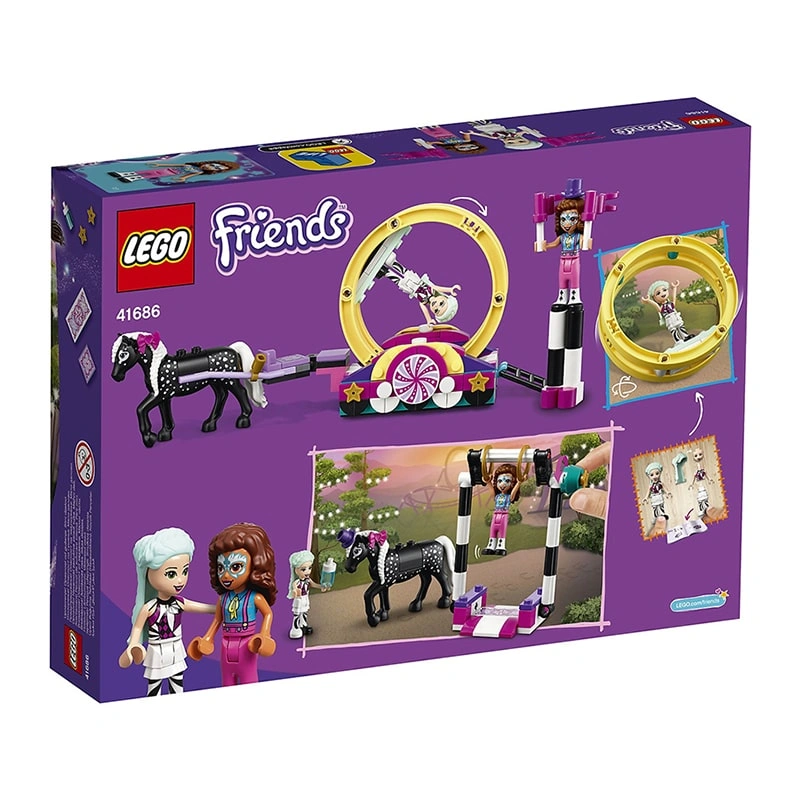 Đồ chơi lắp ráp buổi biểu diễn ảo thuật nhào lộn Lego Friends 41686 (223 chi tiết) 3