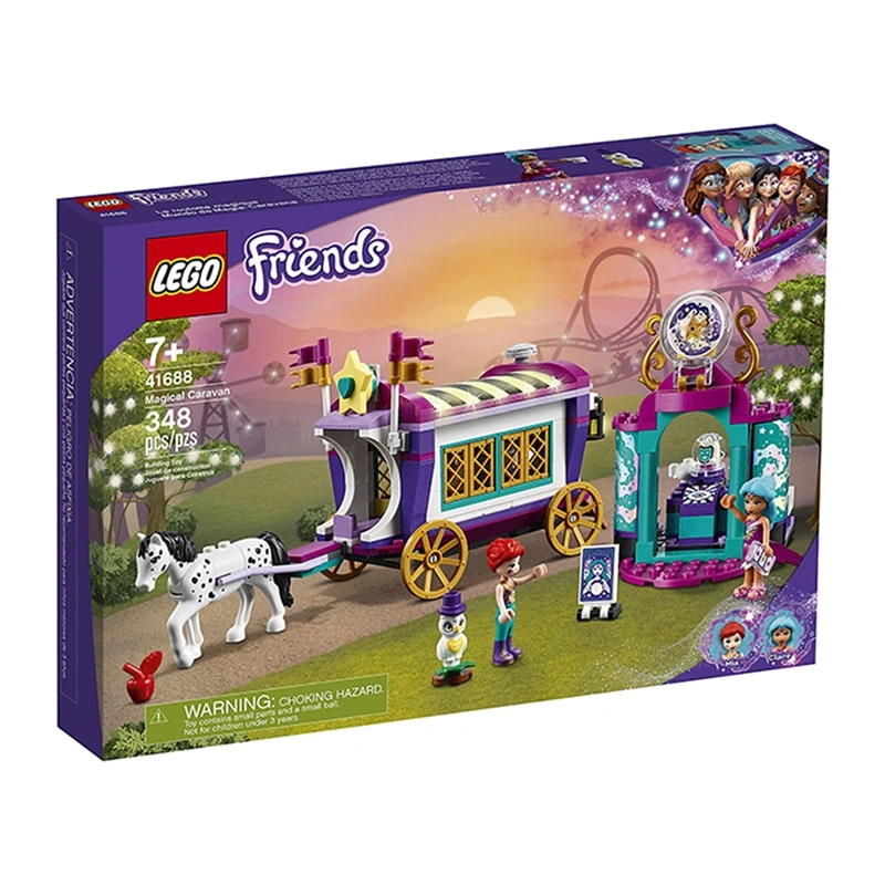 Đồ chơi lắp ráp đoàn xe ảo thuật huyền bí Lego Friends 41688 (348 chi tiết) 2