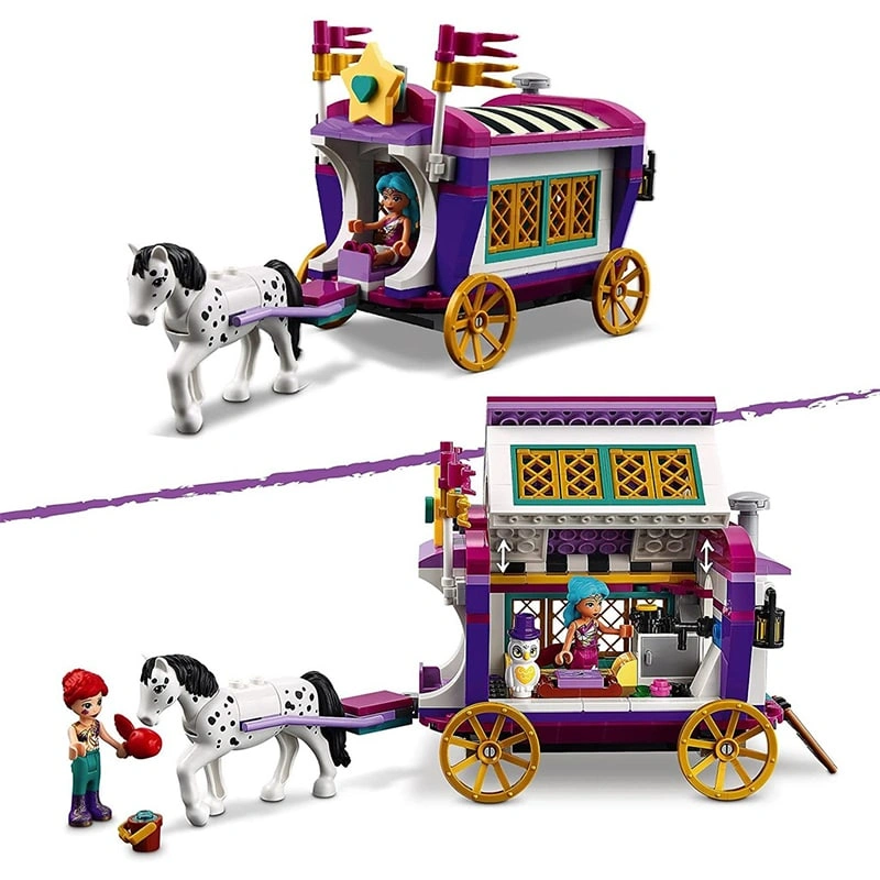 Đồ chơi lắp ráp đoàn xe ảo thuật huyền bí Lego Friends 41688 (348 chi tiết) 4