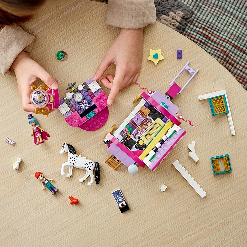 Đồ chơi lắp ráp đoàn xe ảo thuật huyền bí Lego Friends 41688 (348 chi tiết) 7