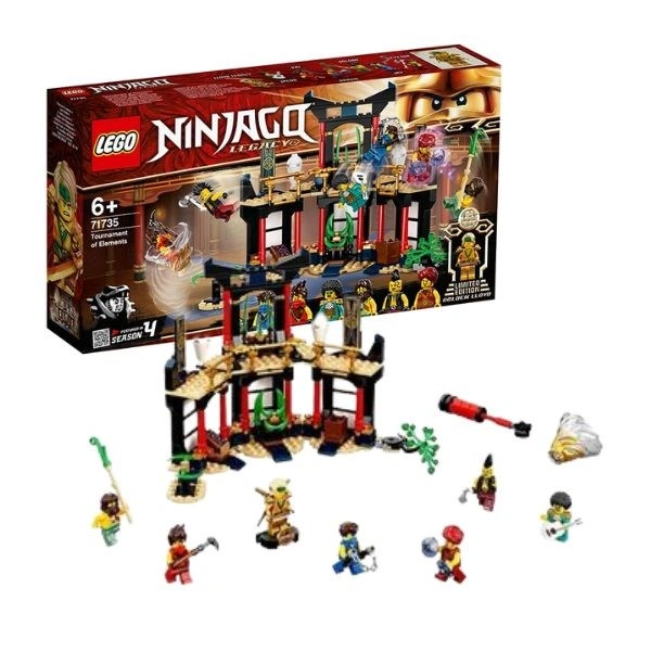 Đồ chơi lắp ráp giải đấu của những bậc thầy Lego Ninjago 71735 (283 chi tiết) 1