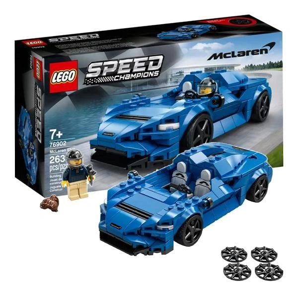 Đồ chơi lắp ráp siêu xe Mclaren Elva Lego Speed Champions 76902 (263 chi tiết) 1