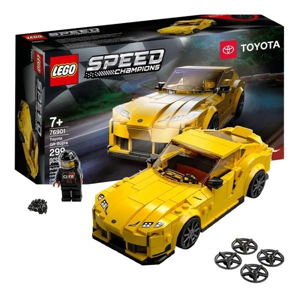 Đồ chơi lắp ráp siêu xe Toyota GR Supra Lego Speed Champions 76901 (299 chi tiết) 1