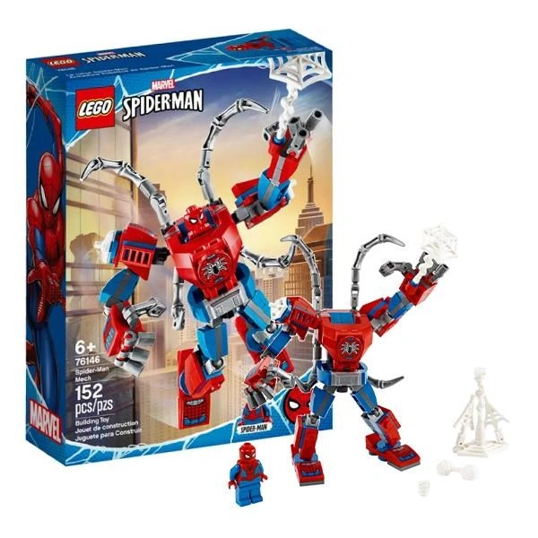 Đồ chơi lắp ráp chiến giáp người nhện Lego Superheroes 76146 (152 chi tiết) 1