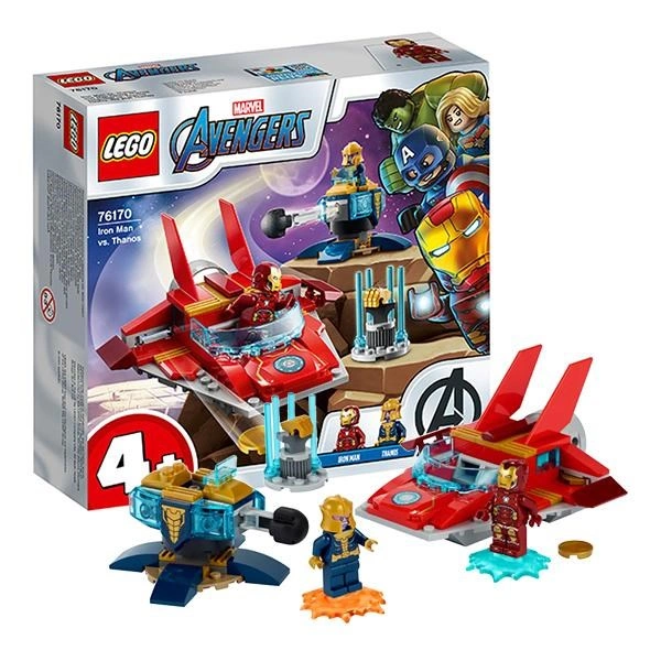 Đồ chơi lắp ráp người nhện đối đầu Thanos Lego Superheroes 76170 (103 chi tiết) 1