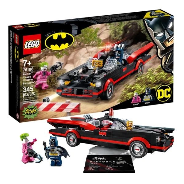 Đồ chơi lắp ráp siêu xe người dơi đối đầu Joker Lego Superheroes 76188 (345 chi tiết) 1