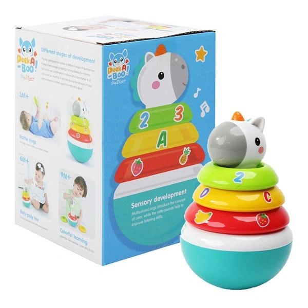 Đồ chơi lật đật thả vòng Peek A-Boo 3136 1