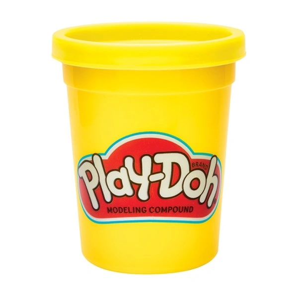 Đồ chơi hộp bột nặn màu vàng đậm PLAYDOH DAM/B5517C/YE 1