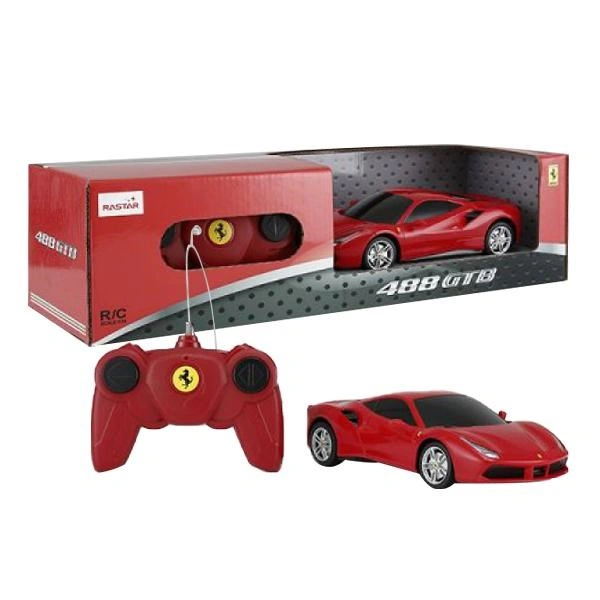Đồ chơi xe điều khiển Ferrari 1:24 Ferrari 488 GTB Rastar R76000/RED 1