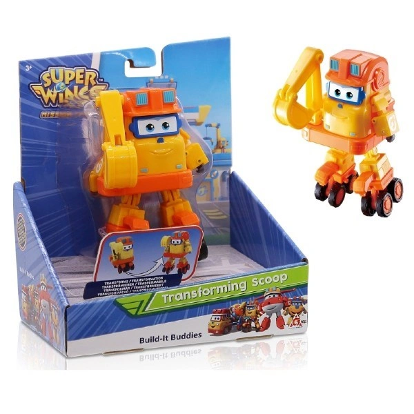 Đồ chơi robot biến hình cỡ lớn Scoop xây dựng Superwings YW730213 1