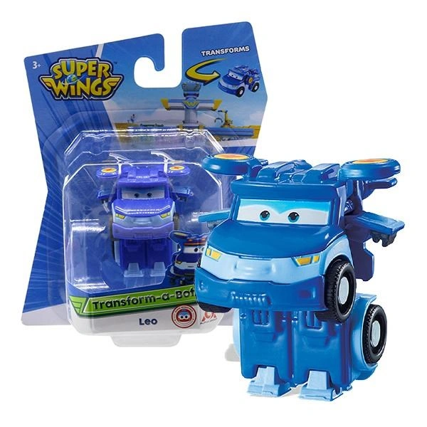 Đồ chơi robot biến hình cỡ nhỏ Leo mạnh mẽ Superwings YW750032 1