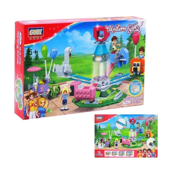 Đồ chơi lắp ráp thời trang sành điệu Gudi 9605 (333 chi tiết) 15