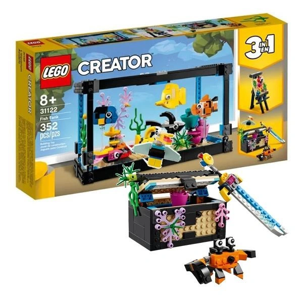 Đồ chơi lắp ráp bể cá thần kì Lego Creator 31122 (325 chi tiết) 1
