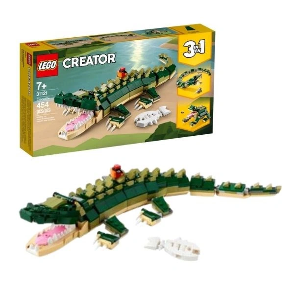 Đồ chơi lắp ráp mô hình cá sấu Lego Creator 31121 (454 chi tiết) 1