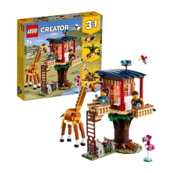 Đồ chơi lắp ráp nhà cây Safari Lego Creator 31116 (397 chi tiết) 1
