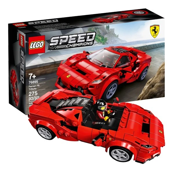Đồ chơi lắp ráp siêu xe Ferrari F8 Tributo Lego Speed Champions 76895 (275 chi tiết) 1