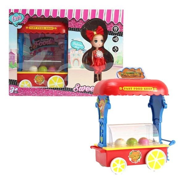 Đồ chơi xe bán thức ăn VBCare VBC-71022-18 1