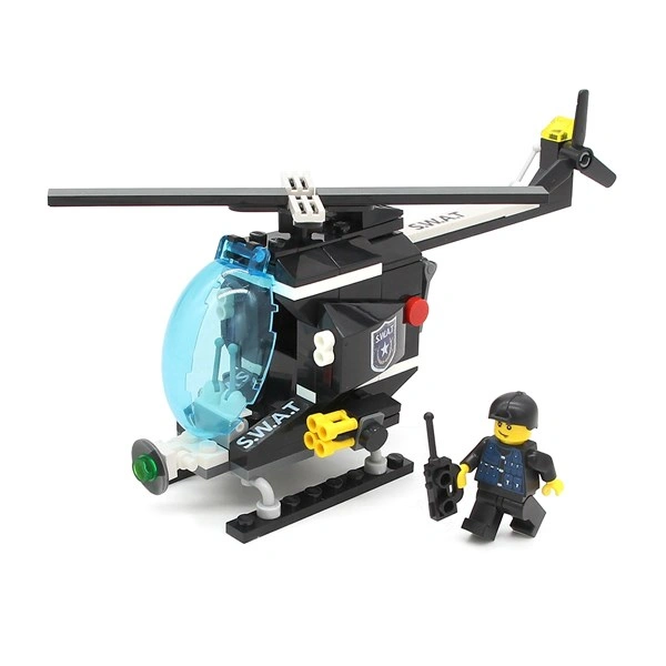 Đồ chơi lắp ráp cảnh sát đặc nhiệm Gudi 9408 (127 chi tiết) 1