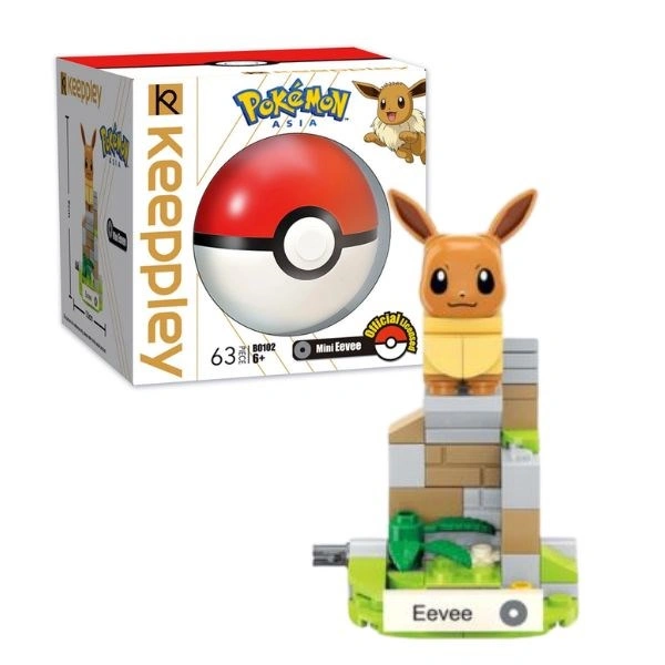 Đồ chơi lắp ráp Pokemon Keepplay B0102 (63 chi tiết) 1