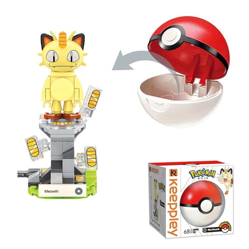 Đồ chơi lắp ráp Pokemon Keepplay B0105 (60 chi tiết) 8