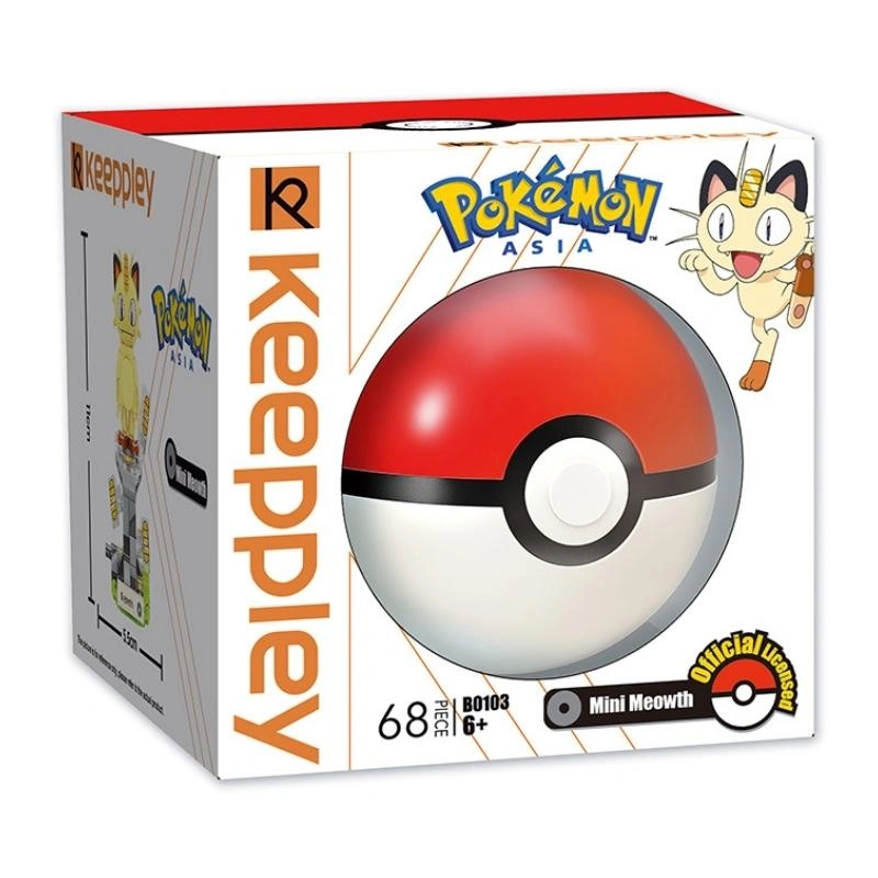 Đồ chơi lắp ráp Pokemon Keepplay B0105 (60 chi tiết) 9