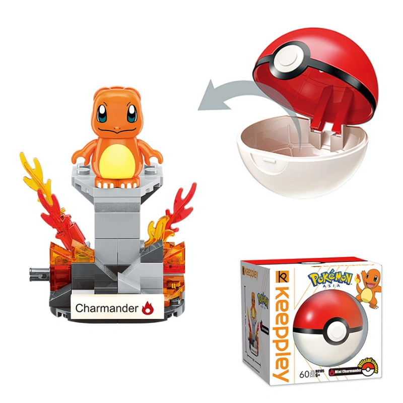 Đồ chơi lắp ráp Pokemon Keepplay B0105 (60 chi tiết) 2