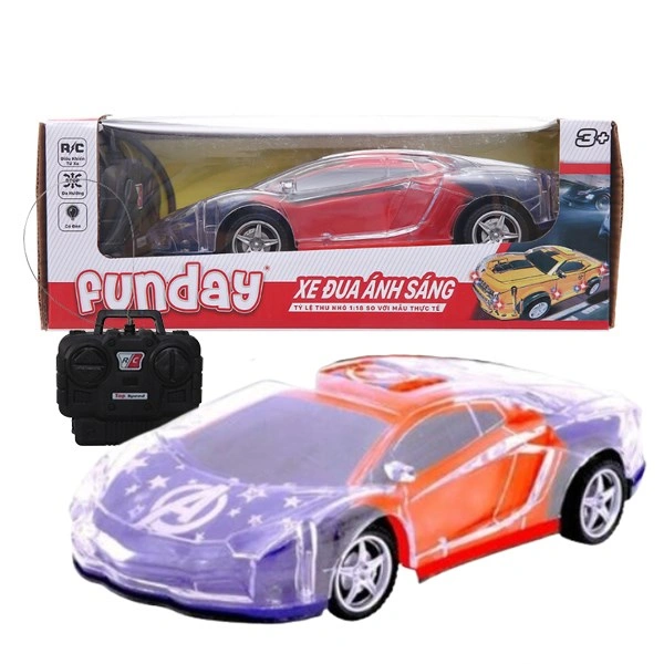 Bộ đồ chơi xe đua điều khiển từ xa có đèn Funday Fd-0003 1