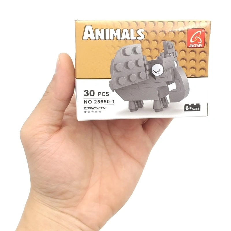 Đồ chơi lắp ráp hình voi con Ausini 25650-1 (30 chi tiết) 4