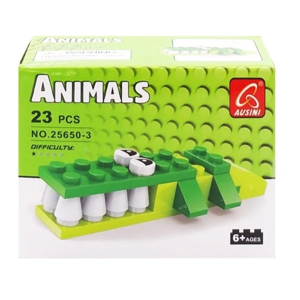 Đồ chơi lắp ráp hình voi con Ausini 25650-1 (30 chi tiết) 6