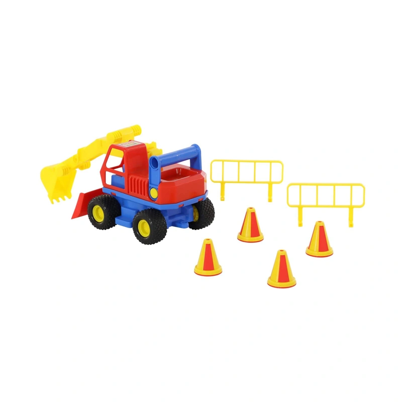 Đồ chơi xe xúc đào ConsTruck POLESIE PLS-37701 5