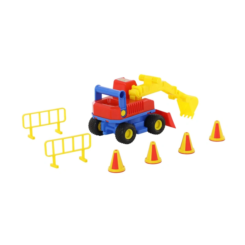 Đồ chơi xe xúc đào ConsTruck POLESIE PLS-37701 6