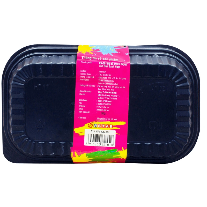 Bộ đồ chơi tô tượng thế giới bánh ngọt Star Kids KK-001 3