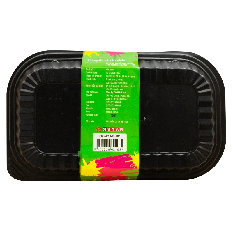 Bộ đồ chơi tô tượng thế giới bánh ngọt Star Kids KK-001 12