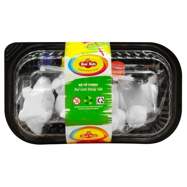Bộ đồ chơi tô tượng thế giới động vật Star Kids KK-003 1