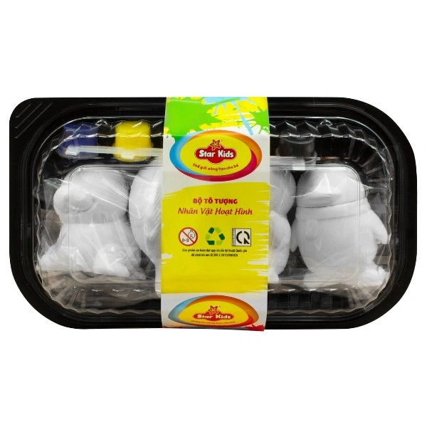 Bộ đồ chơi tô tượng thế giới động vật Star Kids KK-003 5