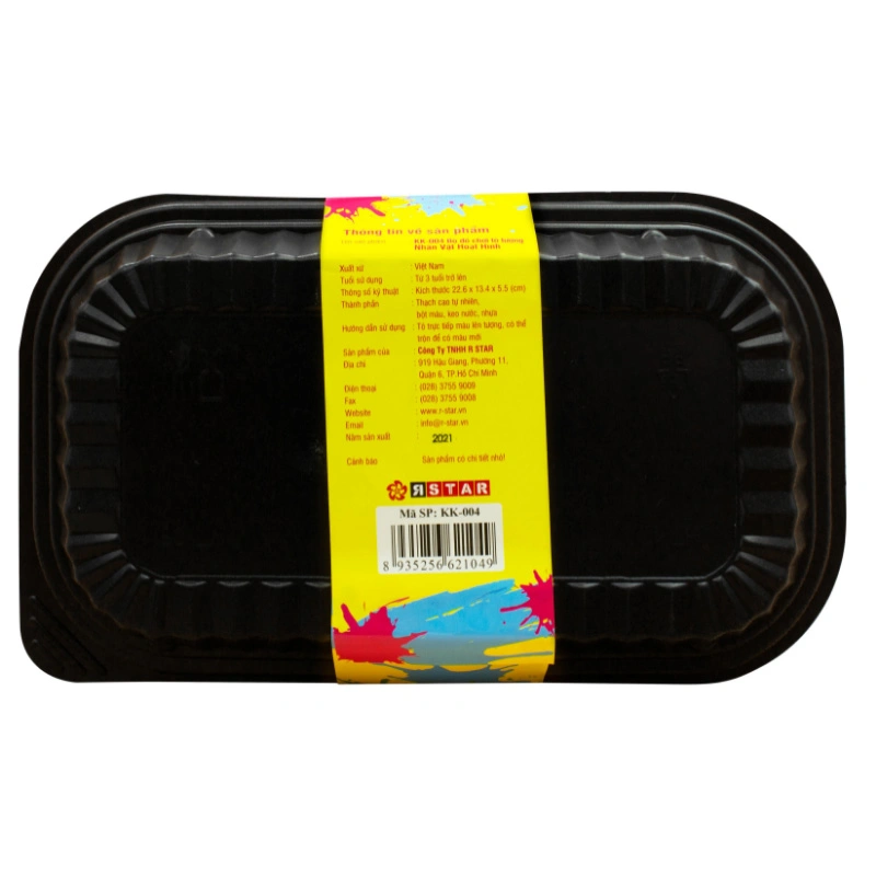 Bộ đồ chơi tô tượng thế giới bánh ngọt Star Kids KK-001 6